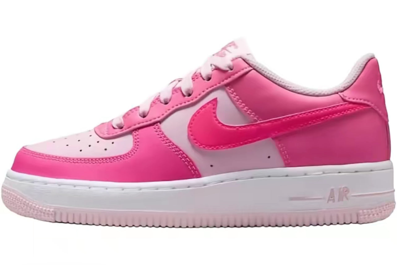 Nike Air Force 1 'Pinksicle Pink Foam White' Youth / Women's Perfect Fashion Footwear Valentine's