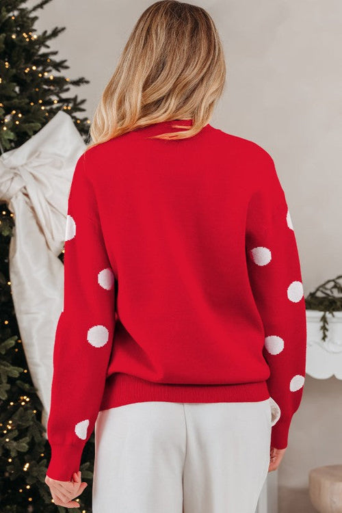 LET IT SNOW Christmas Holiday Sweater